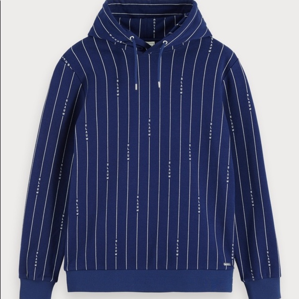 Hoodie Set Amsterdam Blauw by Scotch & Soda